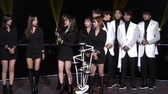 韩国综艺,Apink,VIXX - 受赏最佳名人奖 & Five