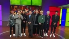 接受洛杉矶电视台采访 爆笑