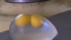 液压机竟然对付不了鸡蛋?你肯定不相信,看完我服了!