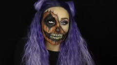 DRUGSTORE HALLOWEEN MAKEUP TUTORIAL  Creepy Pumpkin Read more