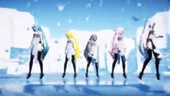 VOCALOID家族 - 【ray-MMD】四位美腿小姐姐给我妻弱音贺生