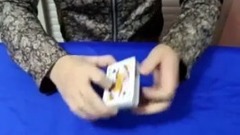 扑克魔术手法 扑克袖箭手法慢动作讲解牌技大揭秘