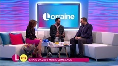 Craig David - 神秘嘉宾送生日祝福给女主持Lorraine