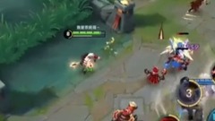 企鹅:不知火舞三段位移秒达摩,中路遭遇连环突进杀梦奇