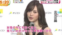 乃木坂46 - 乃木坂46白石麻衣[まいやん]写真集売り上げ[歴代1位]に笑顔で会見![MAIチャン]