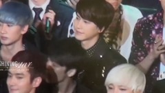 圭贤(Super Junior) - 歌谣大战 饭拍版 12/12/28