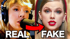 Taylor Swift - 霉霉最新专辑单曲录音室与清唱对比!