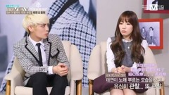 MNET The Music Interview 泰妍&钟铉 CUT 中文字幕 14/02/18 (抽吧中字)