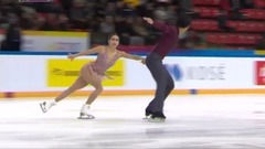 Marissa Castelli, US pairs skater in French Trophy November 2017