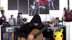 Thrum, classical guitar punisher theme music Nathan Mills