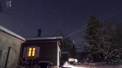 冬季的城市绝美夜景