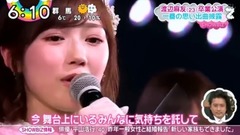 ZIP! 渡辺麻友 卒業公演 一番の思い出曲披露