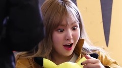 我眼睁睁地看着wuli Wendy的脸 一周周变圆