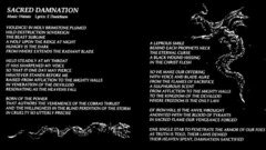 WATAIN - Sacred Damnation