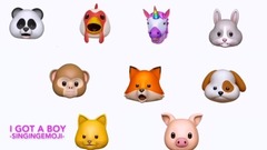 少女时代,音乐短片 - 用iPhoneX的Animoji演唱少女时代 - I Got A Boy