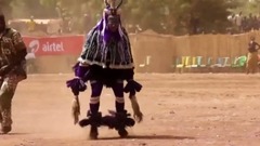 印度群星,音乐短片,舞蹈视频 - The ivory coast (ivory coast) colorful African dance