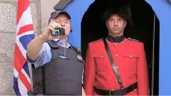 British Underwear Guard Prank