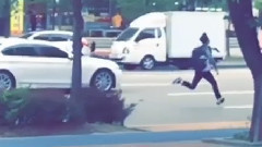 南柱赫 - 奔跑超汽车 & 半场投篮 三分球三次连进