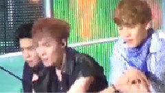 Wolf - 束草ShowChampion录制 主-SUHO 饭拍版 13/08/12