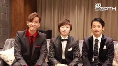 W-inds 采访拍摄花絮