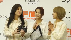 酉奈 & 草娥 & 惠晶参加赵在允婚礼