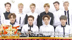 EXO Greetings for Music Bank in Ha Noi 2015
