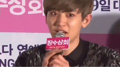 眼泪润湿的灿烈 看完电影后哭惨了