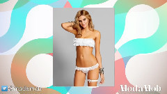 Kate Upton Models Chrissy Teigen's Bridal Bikinis