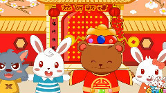 华语童星,M-Girls - 财神到 Flash动画版