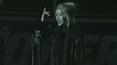 Christina Aguilera - Star Spangled Banner Penguins vs Mighty Ducks In Anaheim
