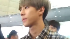 香港机场关内送机