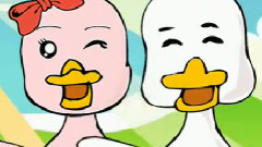 鸭宝宝的第一次飞行