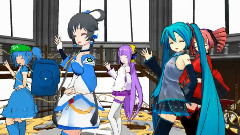 洛天依,初音未来,重音teto,VOCALOID家族 - 恋愛サーキュレーション