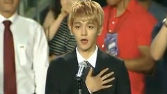 EXO 伯贤 National Anthem 13/08/14