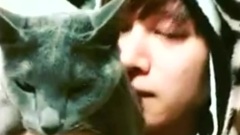 不会说话的猫 Instagram更新视频