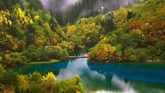 风景,音乐短片 - 九寨沟之沟口