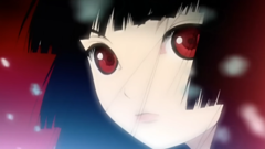 连起来又分开的红绳子与稻草人