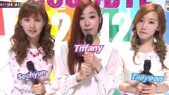 MBC音乐中心 泰妍&帕尼&徐贤 MC Cut