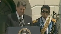 Michael Jackson - 1984年MJ在白宫