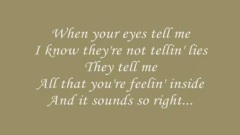 When Your Eyes Say It