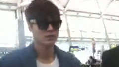 李敏镐仁川机场送机