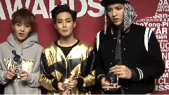 受赏后台采访 EXO Cut