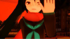 幸せを待つ制服少女