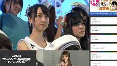 AKB48 32ndシングル选拔总选举 第13位 横山由依感言 13/06/08