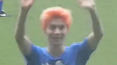 开赛前练习 亚洲梦想杯