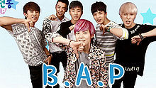 B.A.P - 交通安全颂 20130825 人气歌谣 现场版