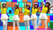 蜡笔团,Crayon Pop,B.A.P - Crayon Pop - Bar Bar Bar 131005 现场版