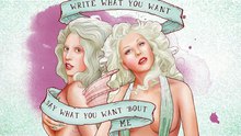 Christina Aguilera,Lady Gaga - Do What U Want 饭制版