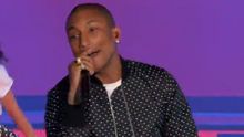 Pharrell Williams - Frontin & Hot In Herre & I Just Wanna Love U & Pass The Rock This Way & Blurred Lines & Get Lucky & Happy