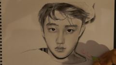 外国妹纸手绘D.O.